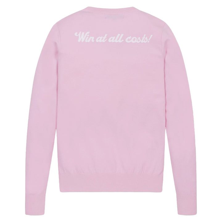WAAC Crewneck Golf Sweater Light Pink - FW24 Women