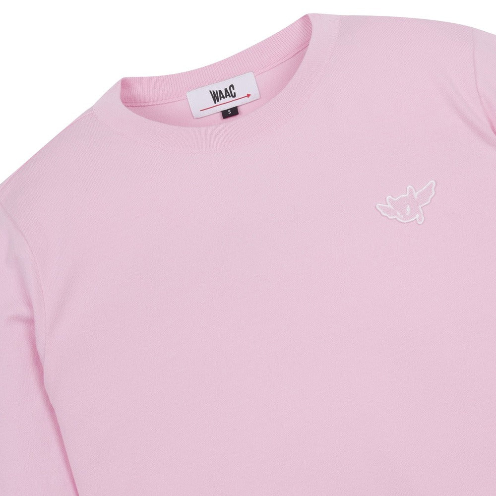 WAAC Crewneck Golf Sweater Light Pink - FW24 Women