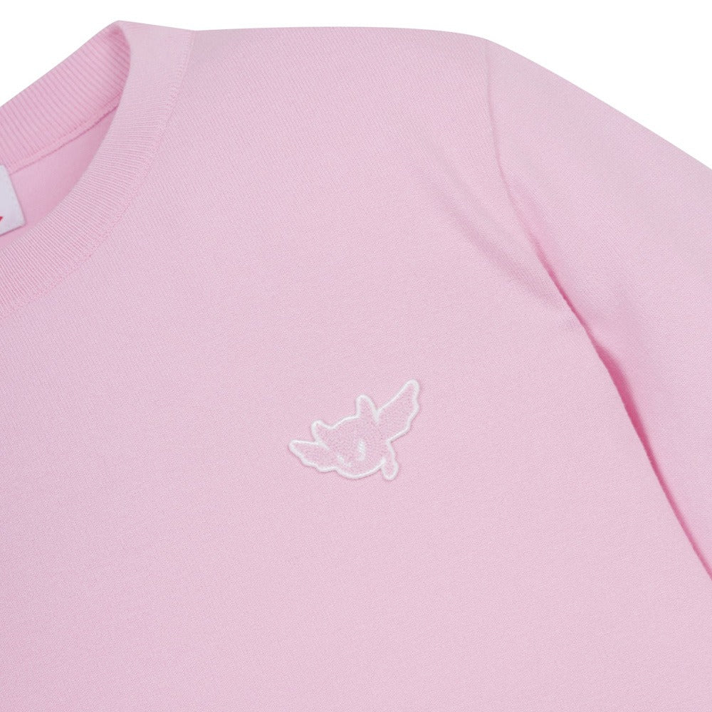 WAAC Crewneck Golf Sweater Light Pink - FW24 Women