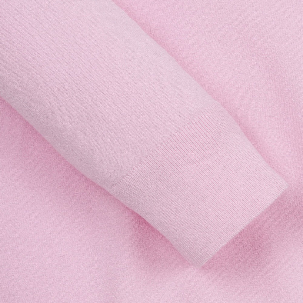 WAAC Crewneck Golf Sweater Light Pink - FW24 Women