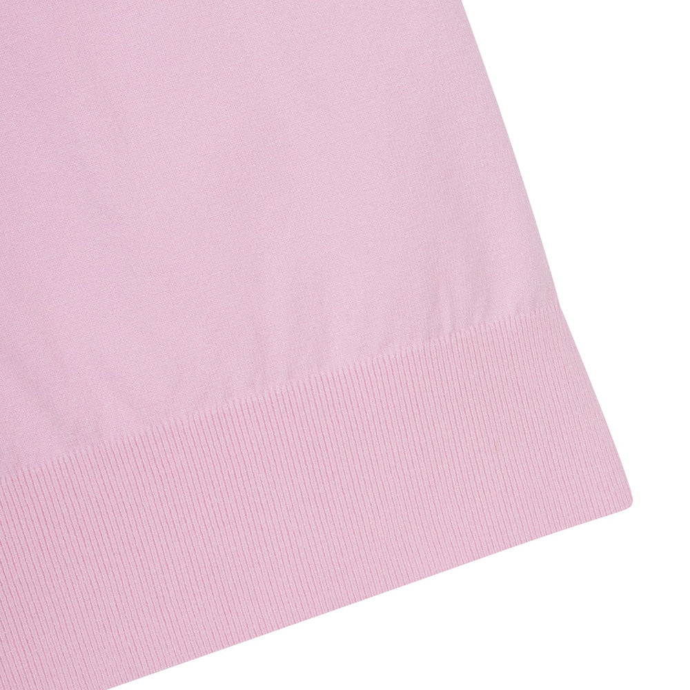WAAC Crewneck Golf Sweater Light Pink - FW24 Women