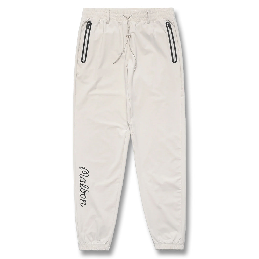 Malbon Performance Nylon Tech Golf Pants Sand - FW24