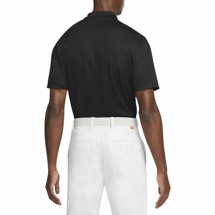 Nike Dri-FIT Victory Solid Golf Polo Black/White - SU25