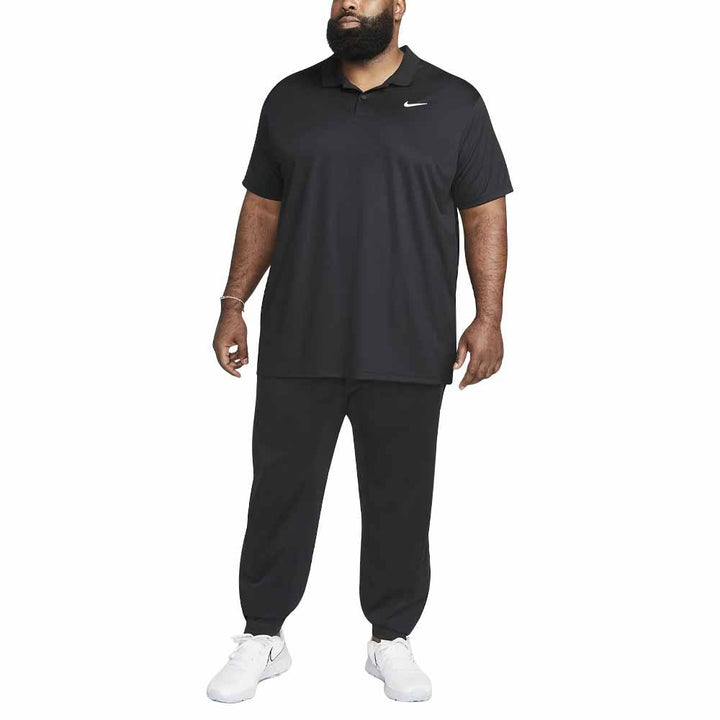 Nike Dri-FIT Victory Solid Golf Polo Black/White - SU25