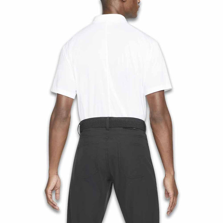 Nike Dri-FIT Victory Solid Golf Polo White/Black - SU25