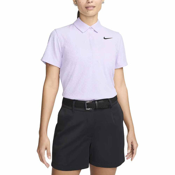 Nike Dri-FIT Tour ADV Shortsleeve Golf Polo Violet Mist/Black - SU24 Women
