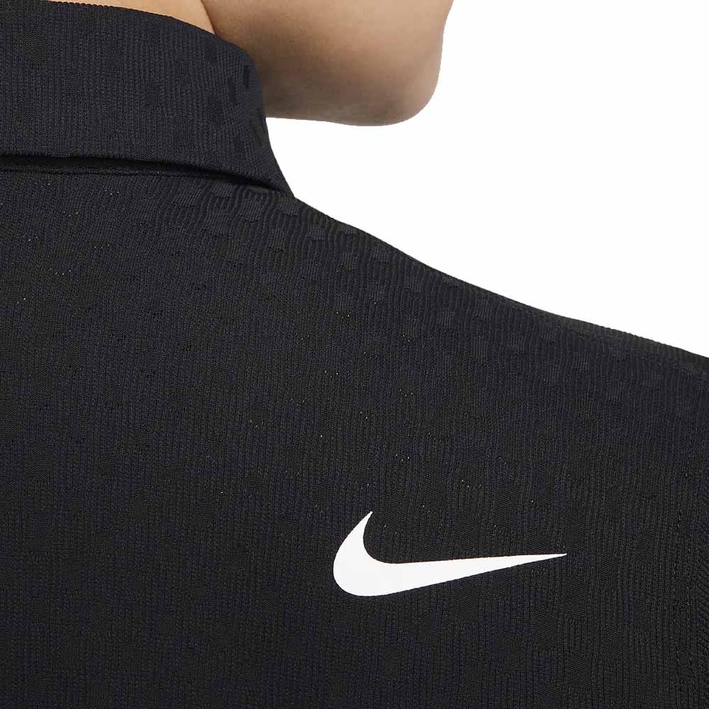 Nike Dri-FIT Tour ADV Shortsleeve Golf Polo Black/White - Holiday24 Women