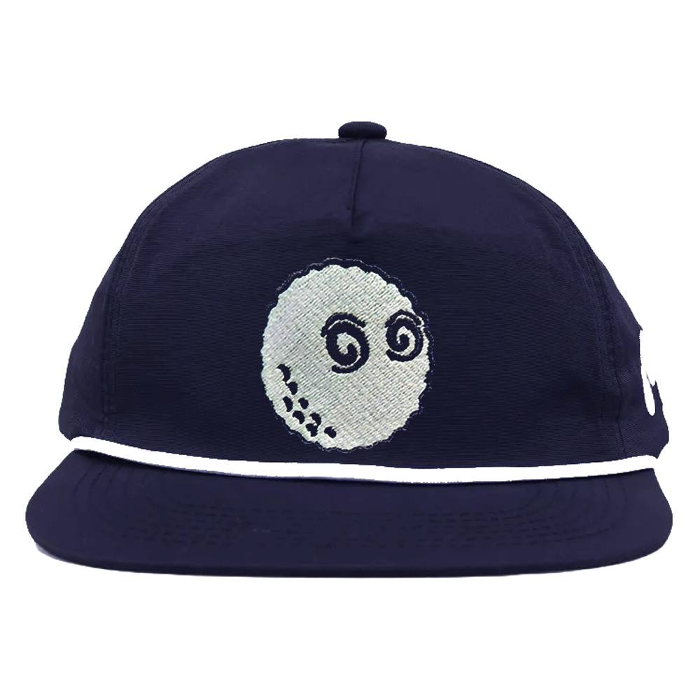 Malbon Evergreen Nylon Rope Golf Cap Navy - FW24 Men – Golfio