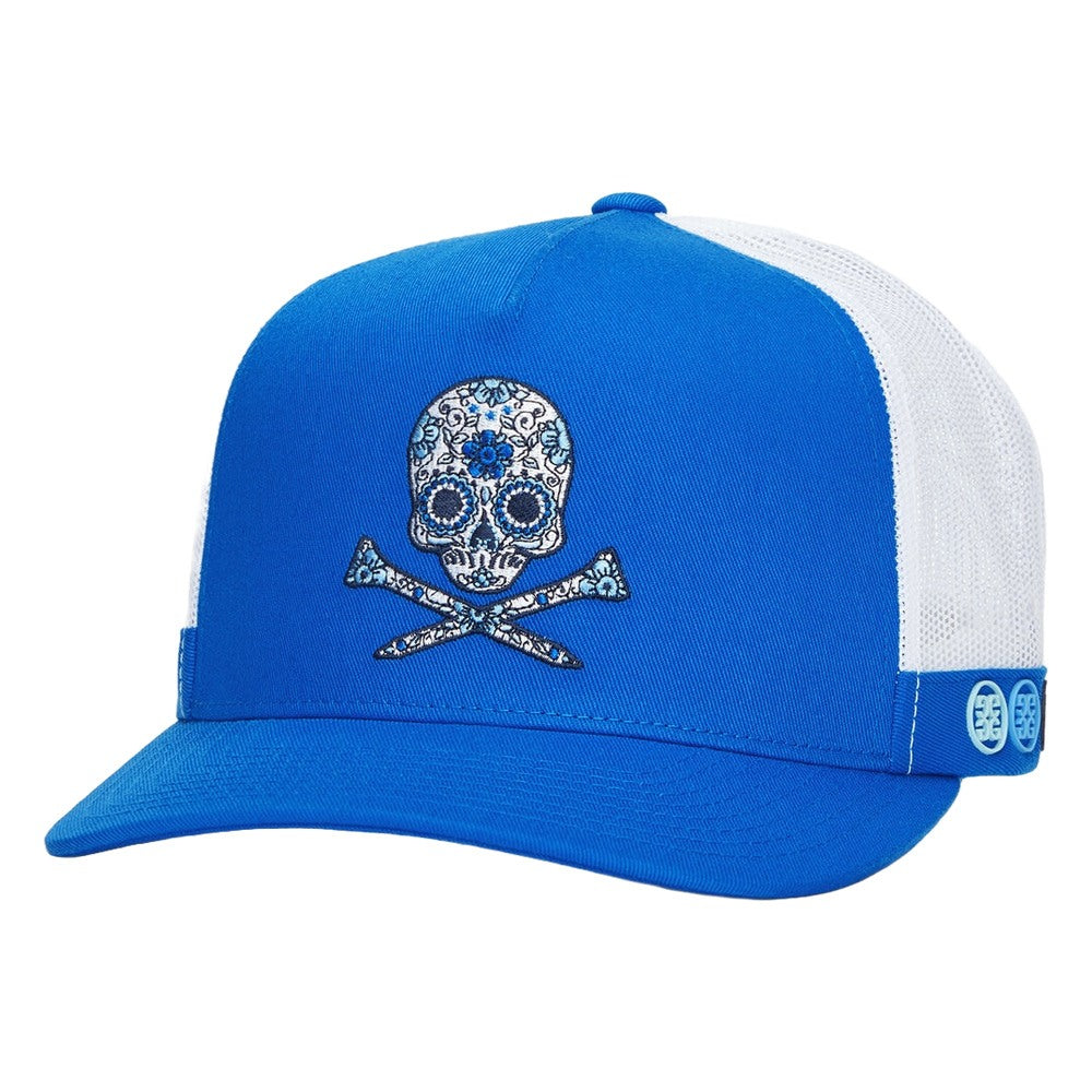 Gfore Sugar Skulls & Tees Cotton Twill Trucker Glf Cap Racer - FA24