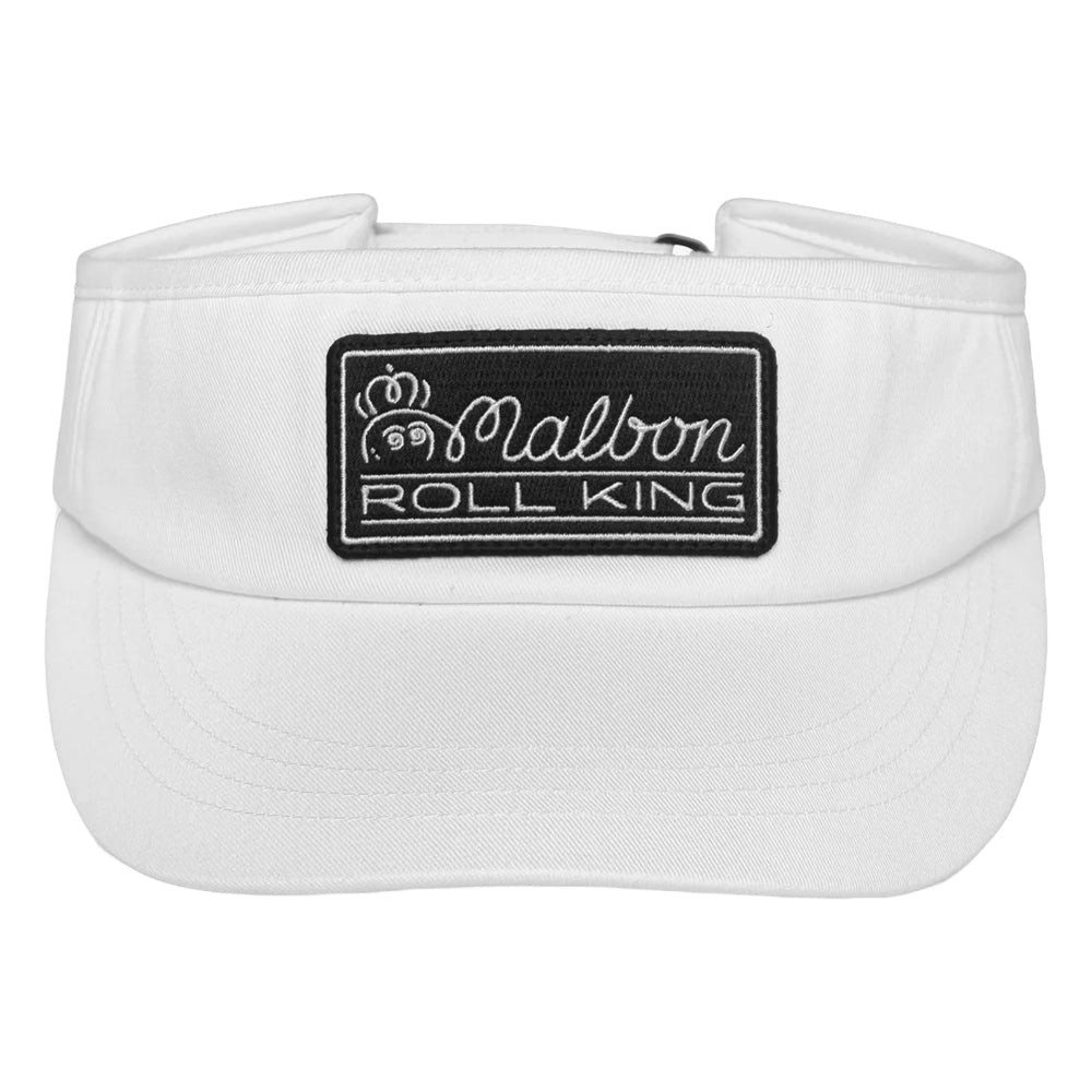 Malbon Roll King Golf Visor White - FW24 Men – Golfio