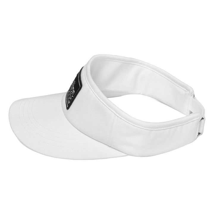 Malbon Roll King Golf Visor White - FW24