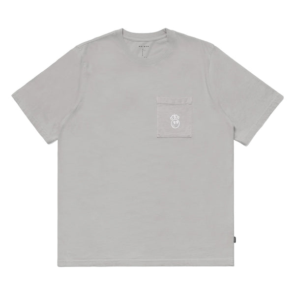 Malbon Roll King Pocket Golf T-Shirt Steel - FW24
