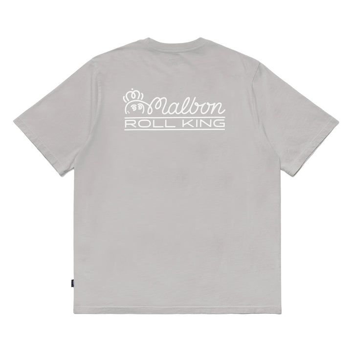Malbon Roll King Pocket Golf T-Shirt Steel - FW24