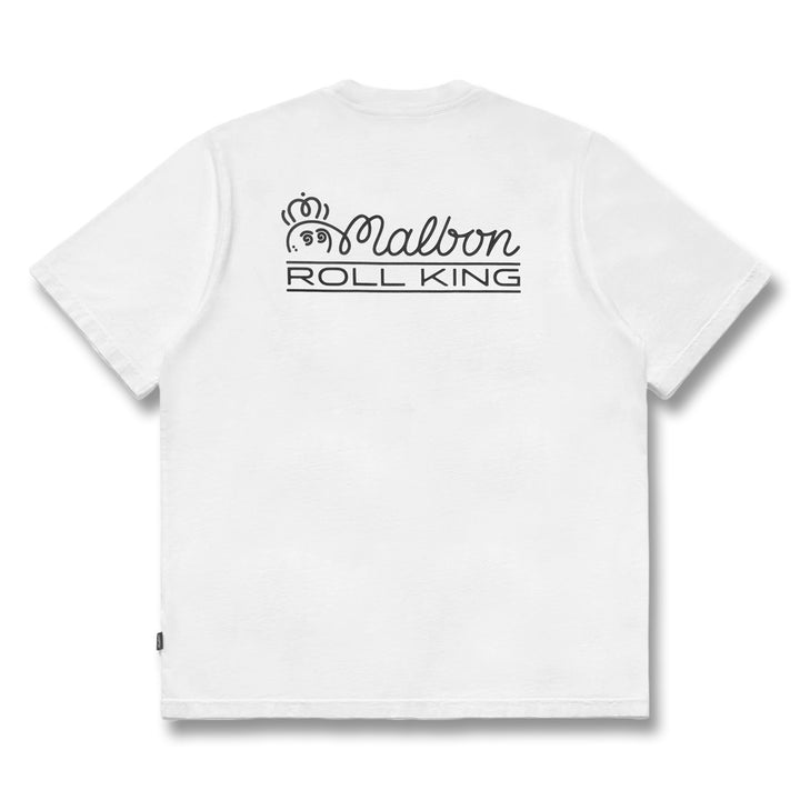 Malbon Roll King Pocket Golf T-Shirt White - FW24