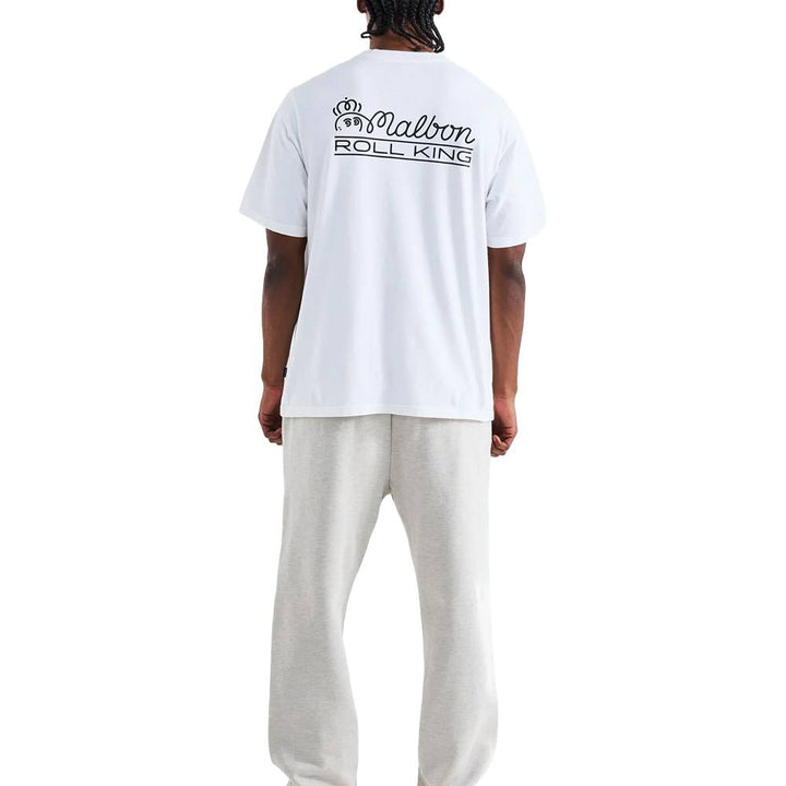 Malbon Roll King Pocket Golf T-Shirt White - FW24