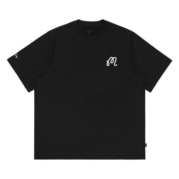Malbon Roll King Golf T-Shirt Black - FW24