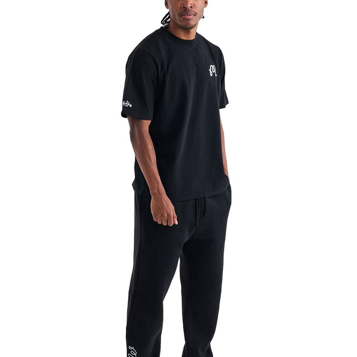 Malbon Roll King Golf T-Shirt Black - FW24