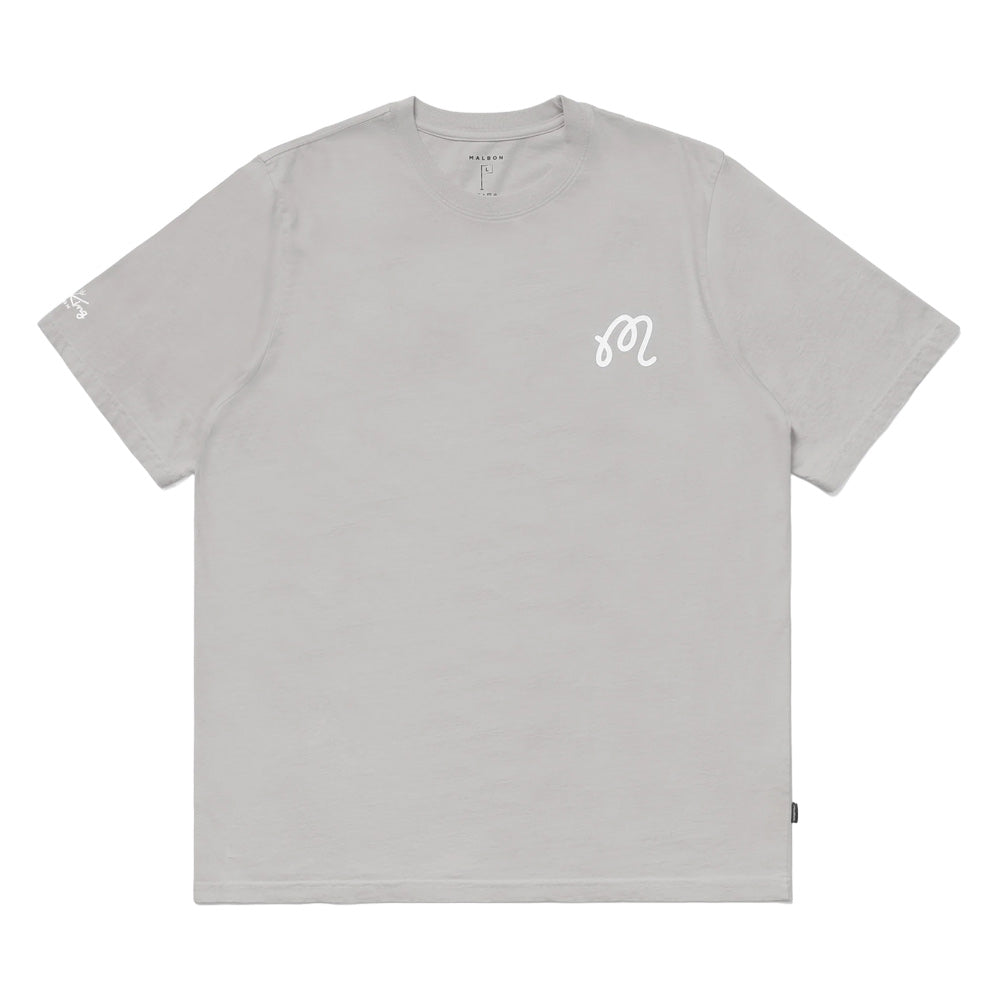 Malbon Roll King Golf T-Shirt Steel - FW24 Men – Golfio