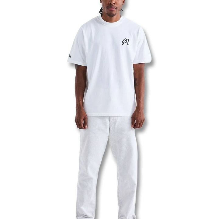 Malbon Roll King Golf T-Shirt White - FW24