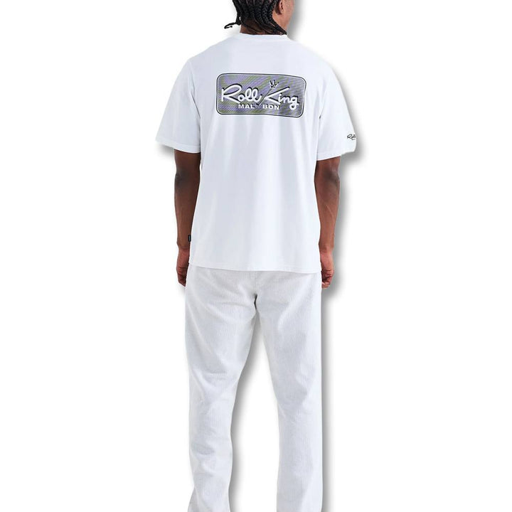 Malbon Roll King Golf T-Shirt White - FW24