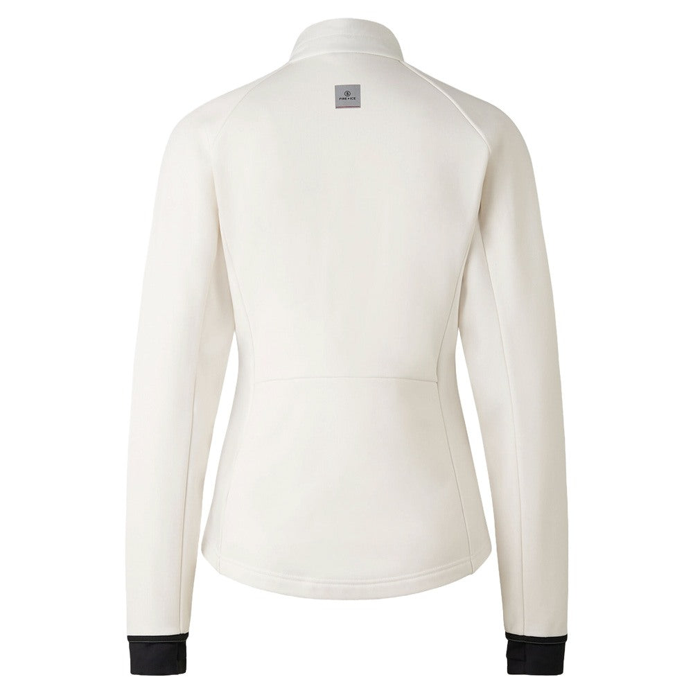 Bogner Katha Mid Layer Golf Jacket Off White - FW23 Women