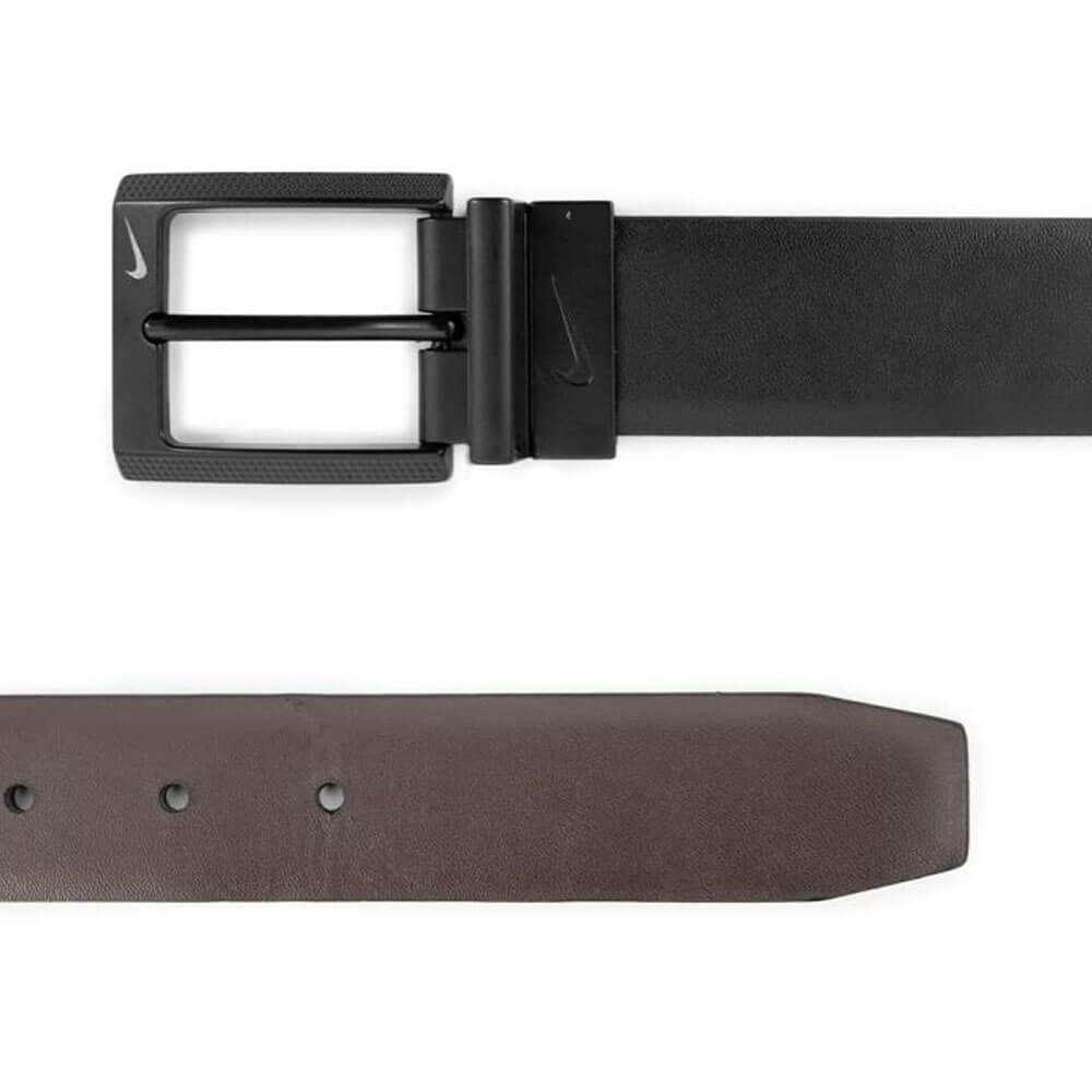 Nike Stretch Reversible Golf Belt Black/Brown 25 Men – Golfio