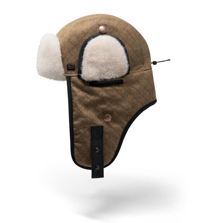 Melin Aviator Scout Thermal Golf Cap Heather Caramel - FW24 Men