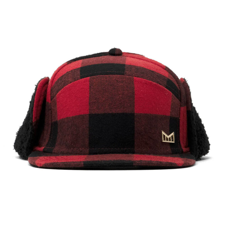 Melin Trenches Icon Lumberjack Thermal Golf Cap Red/Black - FW18 Men