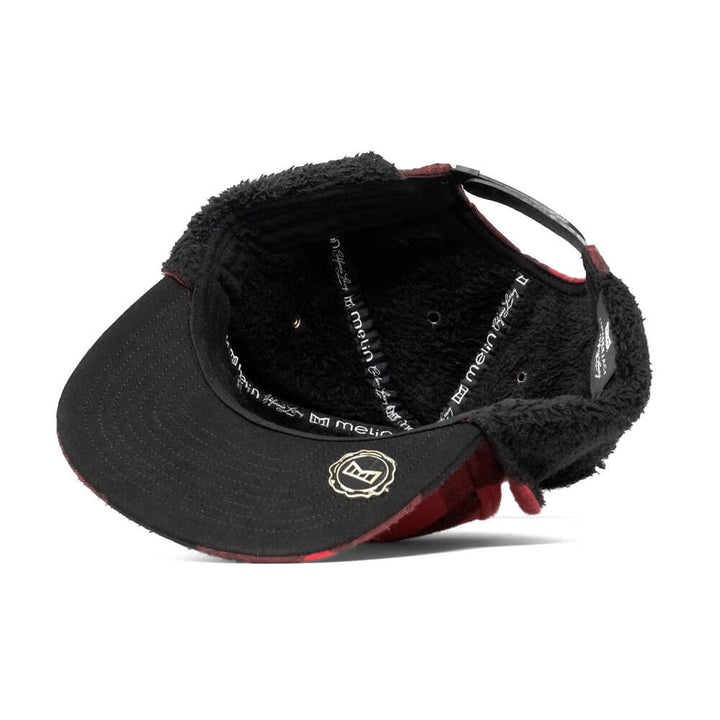 Melin Trenches Icon Lumberjack Thermal Golf Cap Red/Black - FW18 Men