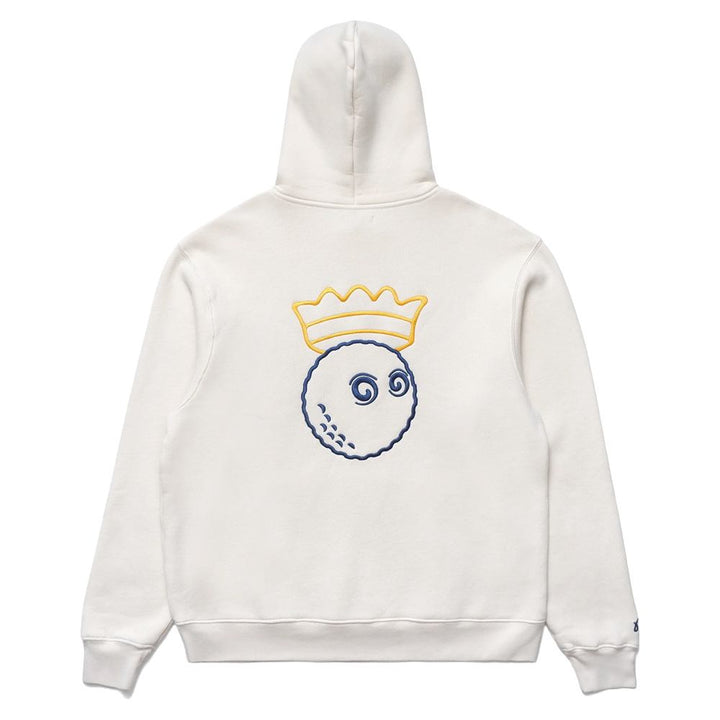 Malbon Trophy Hoodie Golf Jacket Ivory - FW24