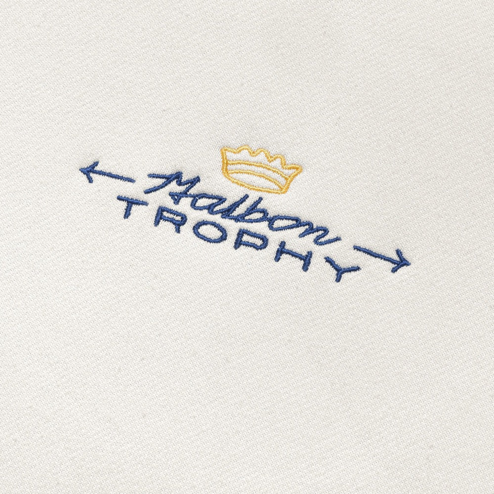 Malbon Trophy Hoodie Golf Jacket Ivory - FW24