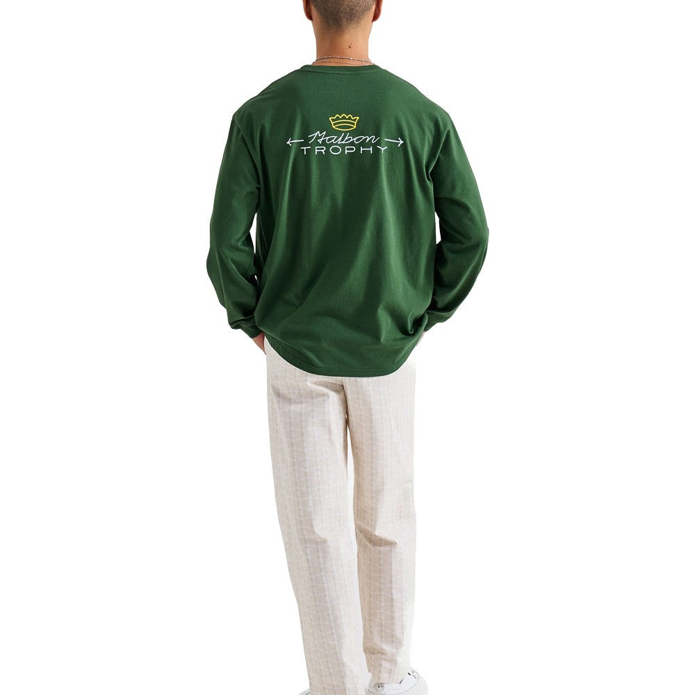 Tシャツ・カットソー Malbon Golf Bucket Mock Neck T-Shirt GREEN MAN M4221PTS25GRN Unisex Malbon Golf Green 2025 WM Phoenix Open Cacti Buckets