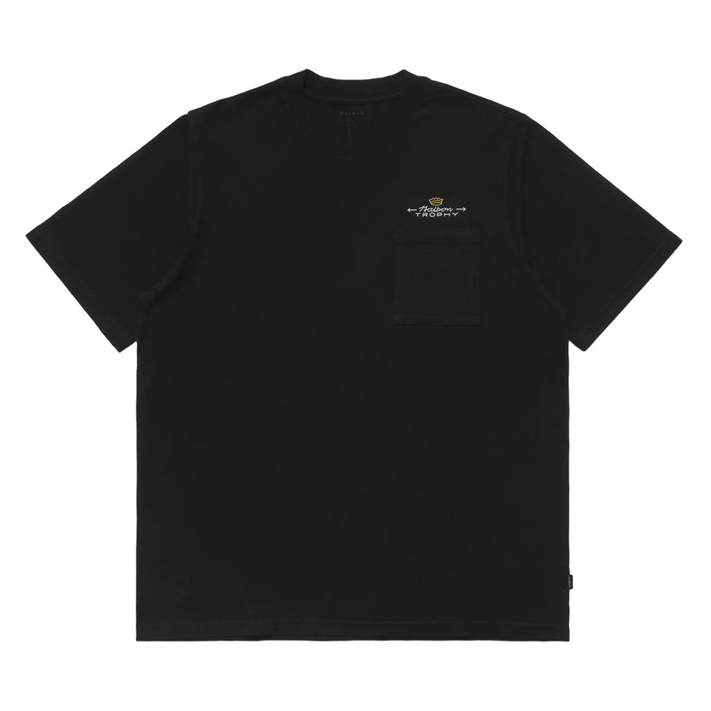 Malbon Trophy Pocket Golf T-Shirt Black - FW24 Men – Golfio