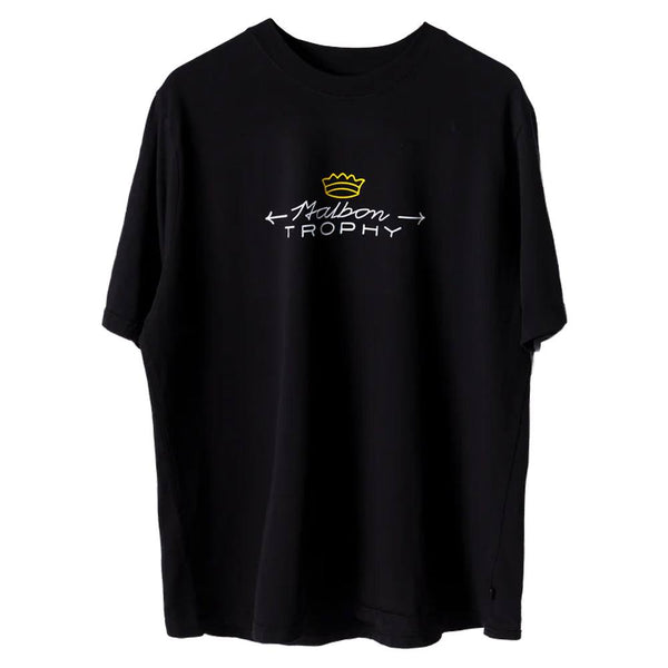 Malbon Trophy Golf T-Shirt Black - FW24