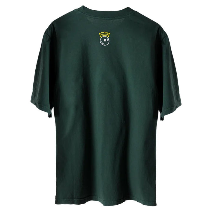 Malbon Trophy Golf T-Shirt Green - FW24