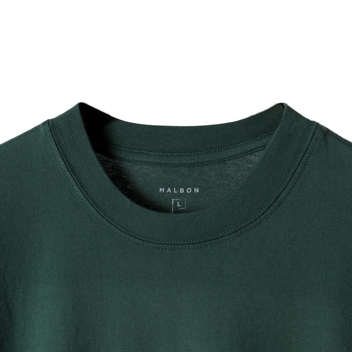 Malbon Trophy Golf T-Shirt Green - FW24