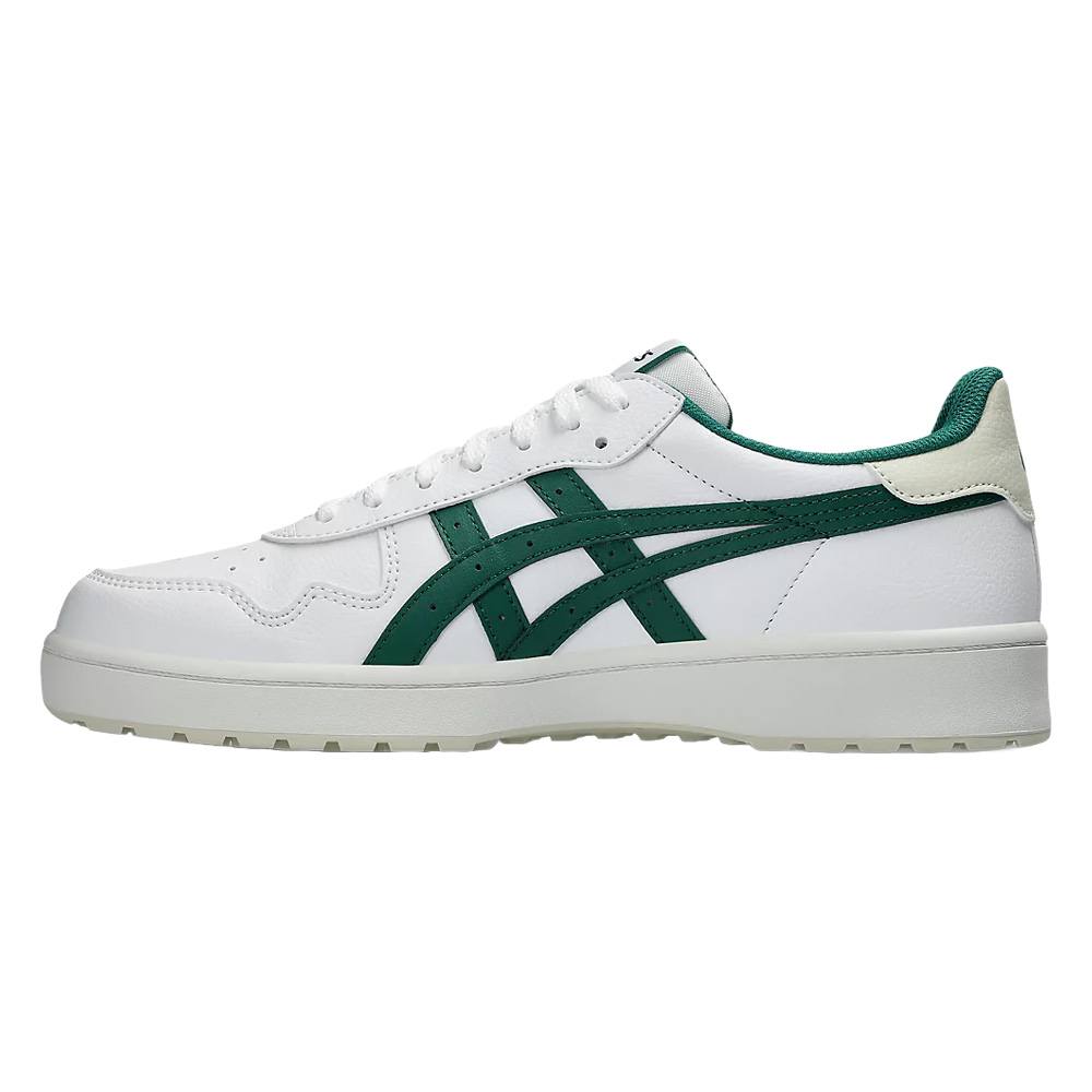 ASICS Japan S Spikeless Golf Shoes White/Jasper Green - 25 Men