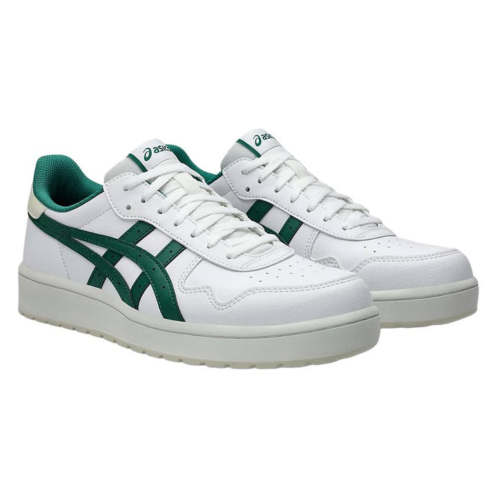 ASICS Japan S Spikeless Golf Shoes White/Jasper Green - 25 Men