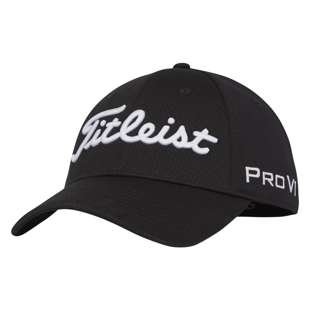 Titleist Tour Elite Golf Cap Black/White - 25 Men