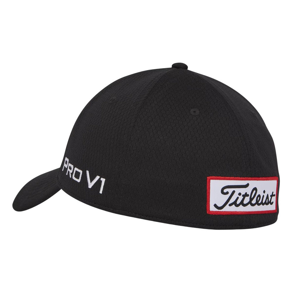 Titleist Tour Elite Golf Cap Black/White - 25 Men