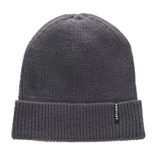 FootJoy Cuffed Golf Beanie Charcoal - FW24