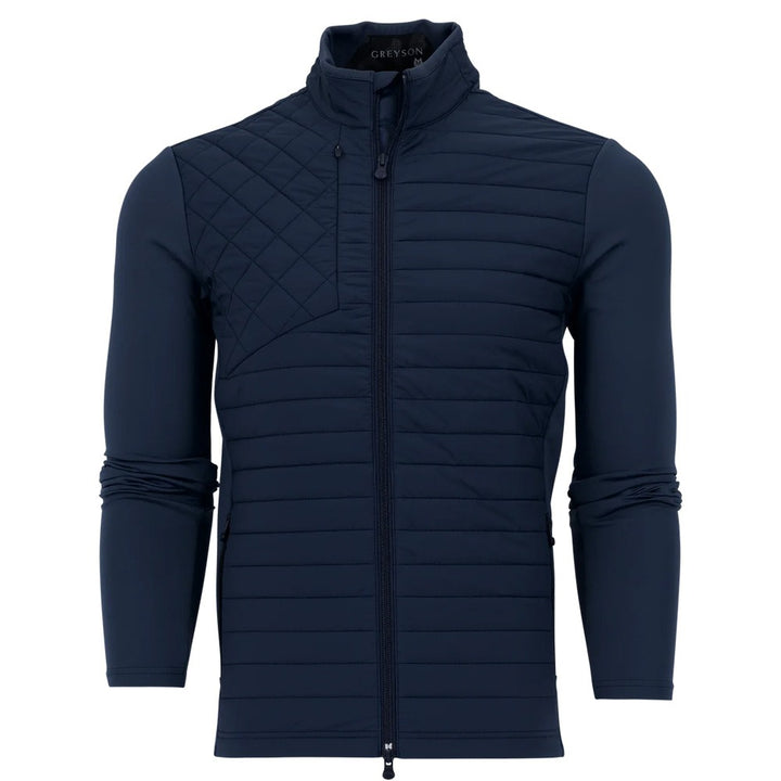 Greyson Hybrid Quarter-Zip Golf Jacket Maltese Blue - FA25