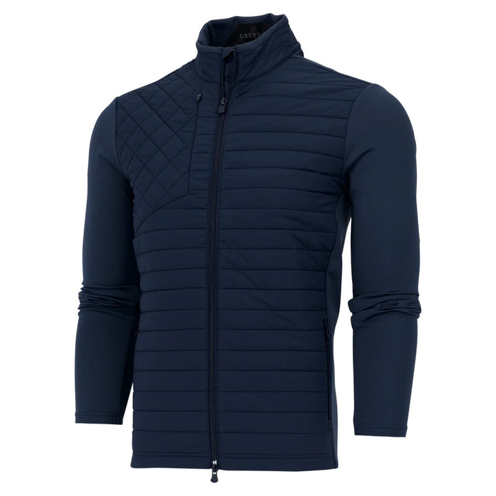 Greyson Hybrid Quarter-Zip Golf Jacket Maltese Blue - FA25