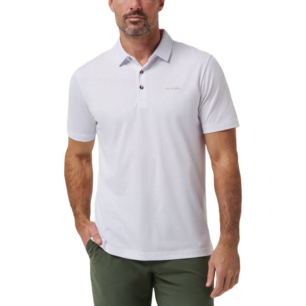 TravisMathew The Zinna 2.0 Golf Polo White - SS25