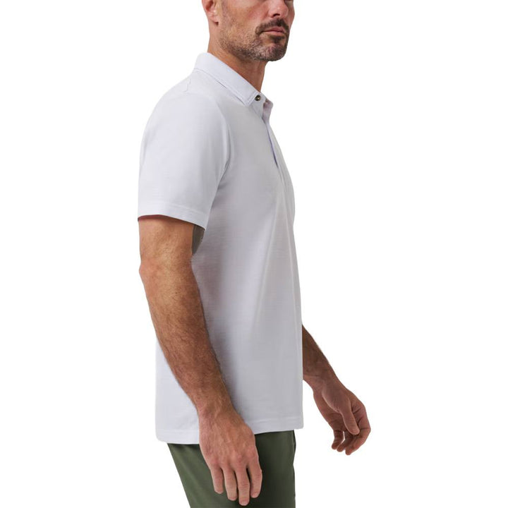 TravisMathew The Zinna 2.0 Golf Polo White - SS25