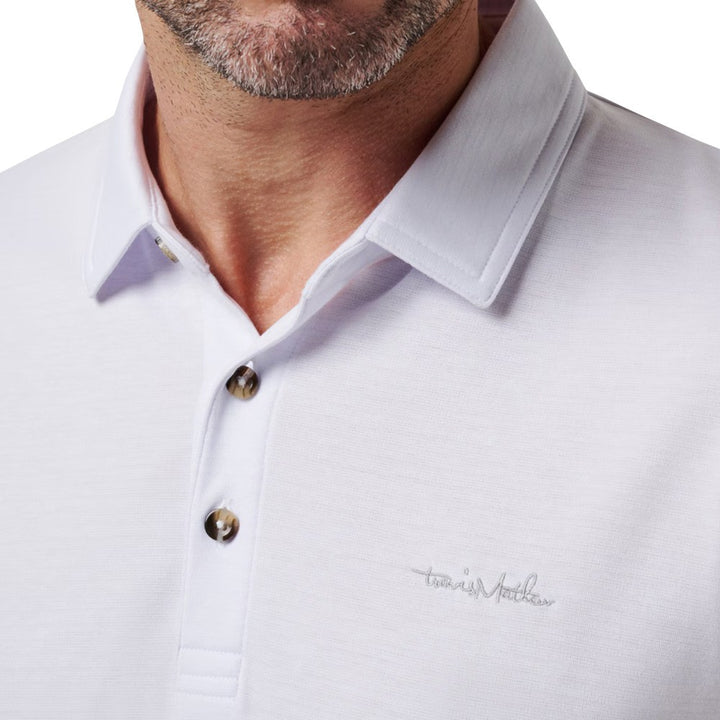 TravisMathew The Zinna 2.0 Golf Polo White - SS25