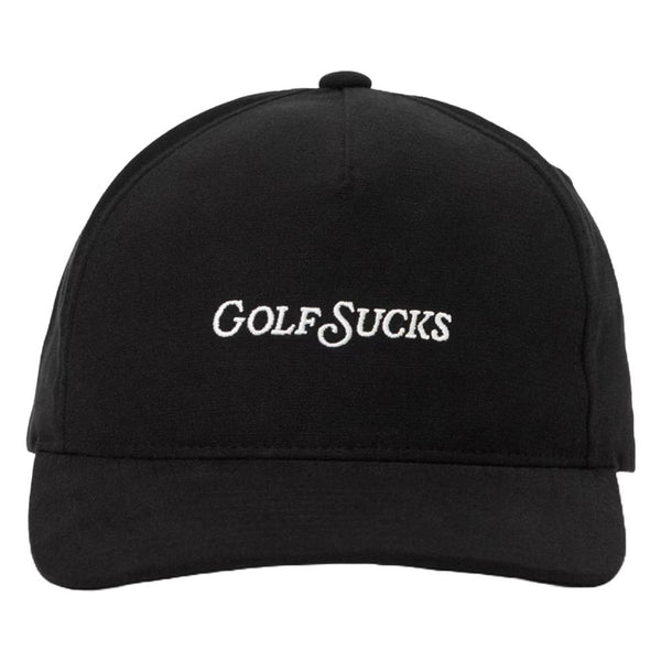 TravisMathew Sucks Snapback Golf Cap Black - SS25