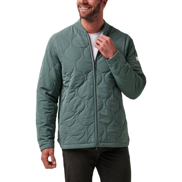 TravisMathew Come What May Golf Jacket Balsam Green - FW23