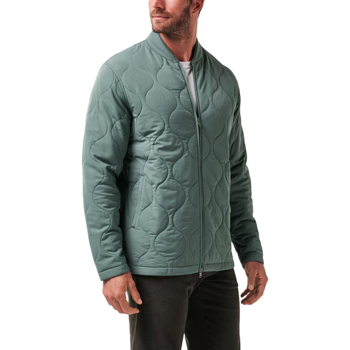 TravisMathew Come What May Golf Jacket Balsam Green - FW23
