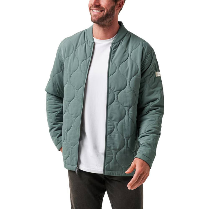 TravisMathew Come What May Golf Jacket Balsam Green - FW23